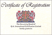ISO9001資質(zhì)證書(shū)